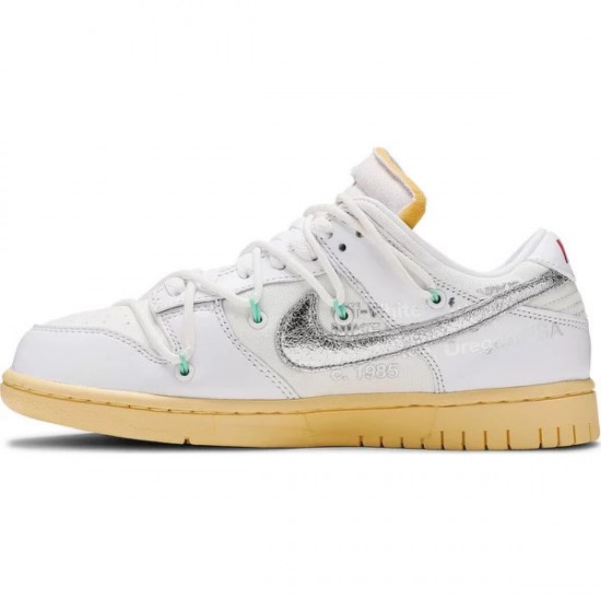 Off-White x Dunk Low Lot 01 Of 50 DM1602 127