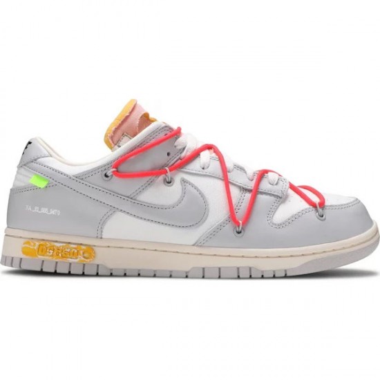 Off-White x Dunk Low Lot 06 Of 50 DM1602 110