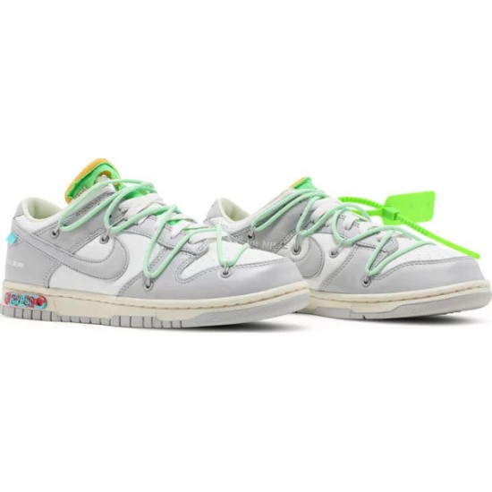 Off-White x Dunk Low Lot 07 Of 50 DM1602 108