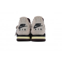 A Ma Maniére x Air Jordan 4 Retro Fossil Stone FZ4810-200 Mens Shoes