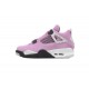 Air Jordan 4 Orchid Pink Black Women Mens Shoes AQ9129-501