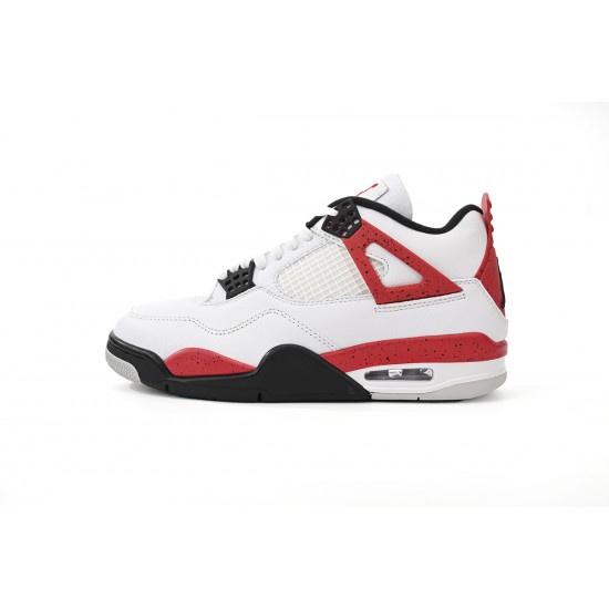 Shop Air Jordan 4 Red Cement DH6927-161 Women Men AJ4 Shoes Sale