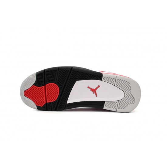 Shop Air Jordan 4 Red Cement DH6927-161 Women Men AJ4 Shoes Sale