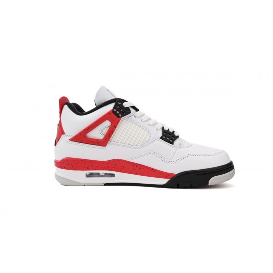 Shop Air Jordan 4 Red Cement DH6927-161 Women Men AJ4 Shoes Sale