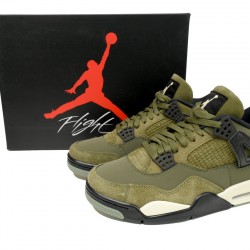 Air Jordan 4 Retro Craft Olive FB9927-200 Mens AJ4 Shoes