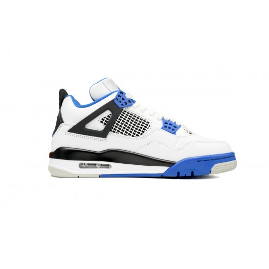 Shop Air Jordan 4 Retro Motorsports 308497-117 Mens AJ4 Shoes