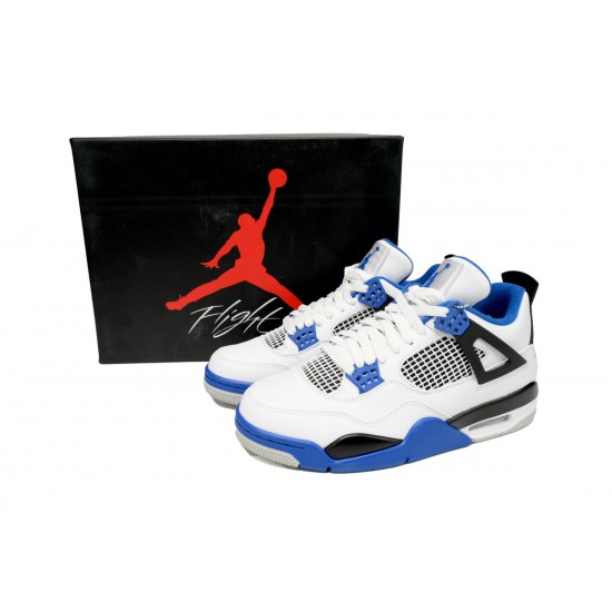 Shop Air Jordan 4 Retro Motorsports 308497-117 Mens AJ4 Shoes