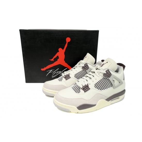 Buy Air Jordan 4 Retro White Phan Tom FZ4810-001 Mens AJ4 Shoes Fast Shipping