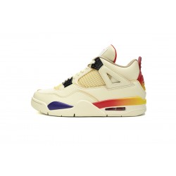 J Balvin x Air Jordan 4 White Blue Red FN0344-901 Mens AJ4 Shoes