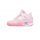 OFF White x Air Jordan 4 Pink Co Branding CV9388-105 Women/Men AJ4 Shoes