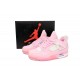 OFF White x Air Jordan 4 Pink Co Branding CV9388-105 Women/Men AJ4 Shoes