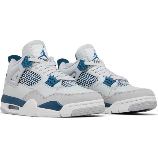 Air Jordan 4 Retro "Military Blue"  White Blue FV5029 141