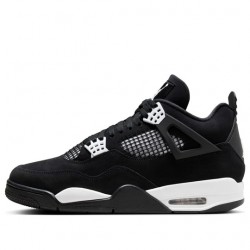 Air Jordan 4 Retro White Thunder Black White Shoes FQ8138 001